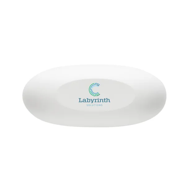 Prolink RCS recycled plastic hybrid ANC/ENC earbud - XD Collection White 
