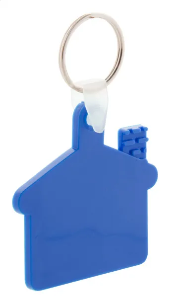 Cottage keyring Blue