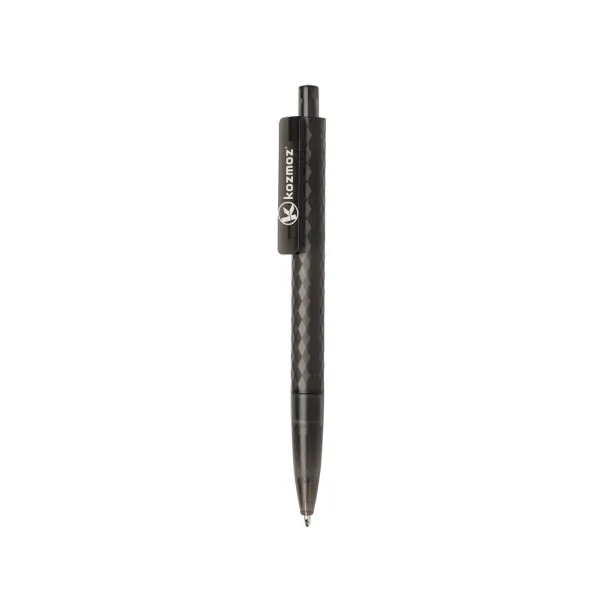 X3 GRS recycled PC plastic pen frosted - XD Collection Black 