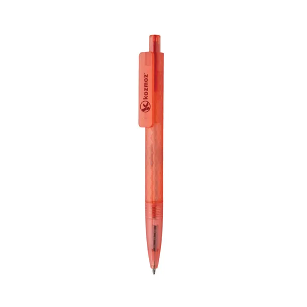 X3 matirana olovka od GRS reciklirane PC plastike - XD Collection red 