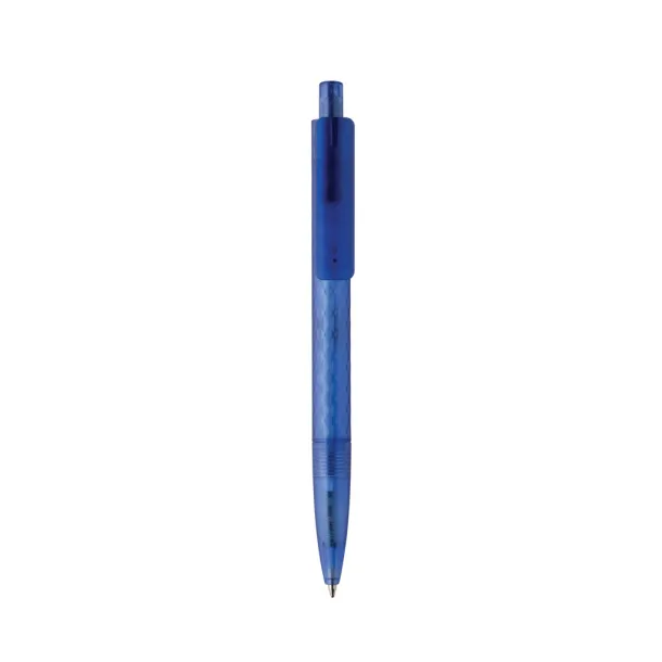 X3 GRS recycled PC plastic pen frosted - XD Collection Blue 