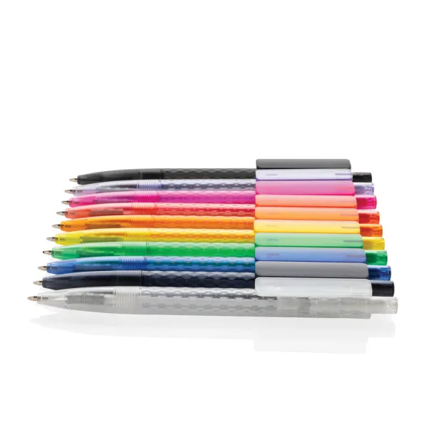 X3 matirana olovka od GRS reciklirane PC plastike - XD Collection Plava 