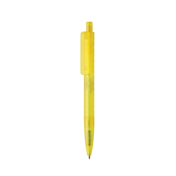 X3 GRS recycled PC plastic pen frosted - XD Collection Yellow 