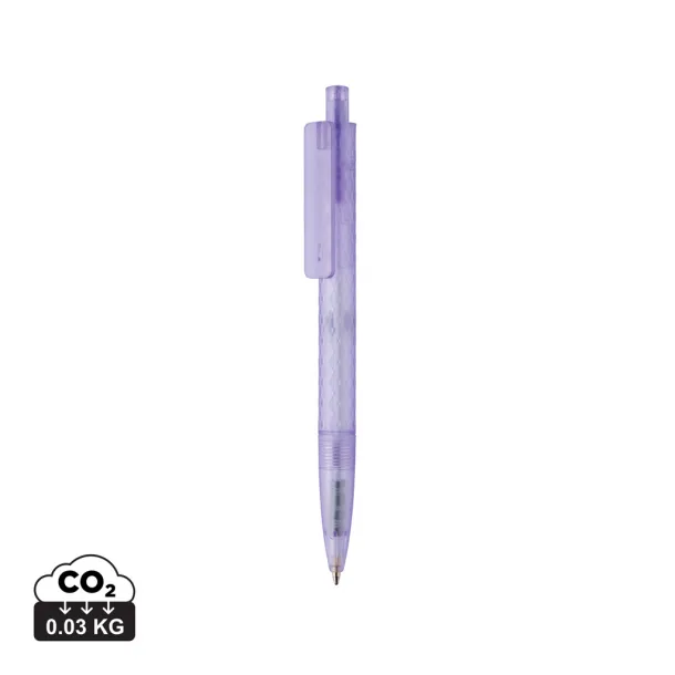 X3 matirana olovka od GRS reciklirane PC plastike - XD Collection purple 