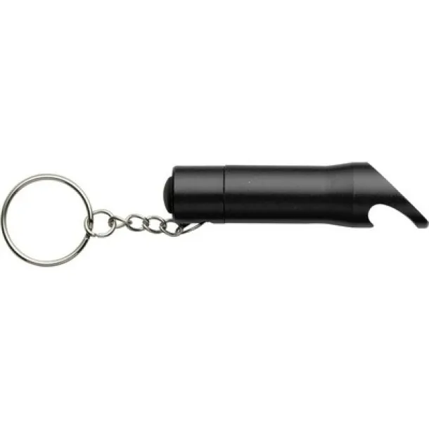  Keyring, bottle opener with LED light Crna