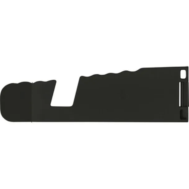  Foldable mobile phone stand also for tablets black