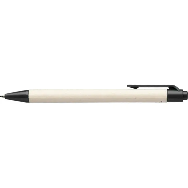  Ball pen made from milk cartoon black