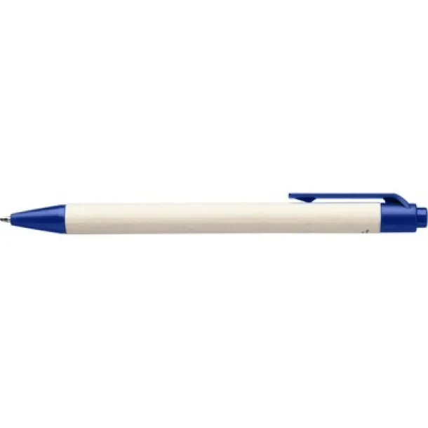  Ball pen made from milk cartoon light blue