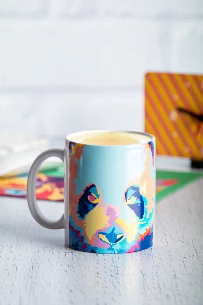 MultiColour sublimacijska šalica, 300 ml Bijela