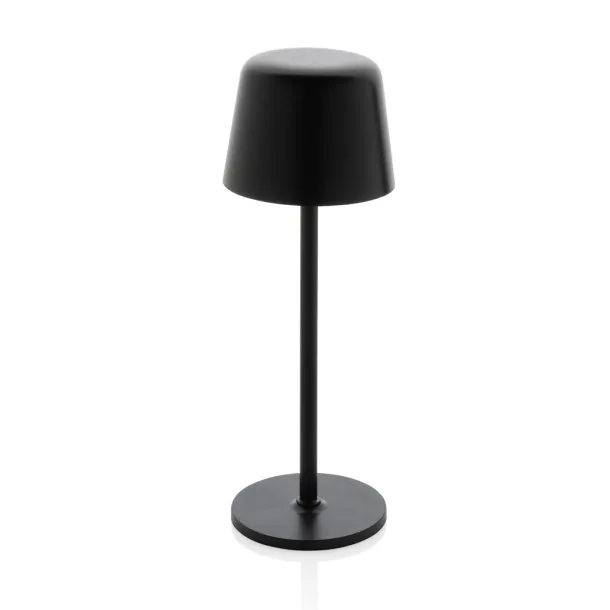 Zenic USB stolna punjiva svjetiljka od RCS reciklirane plastike - XD Collection Crna 