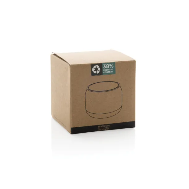 BeatBuddy recycled plastic 3W speaker - XD Collection Grey 