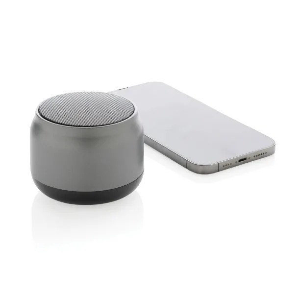 BeatBuddy recycled plastic 3W speaker - XD Collection Grey 