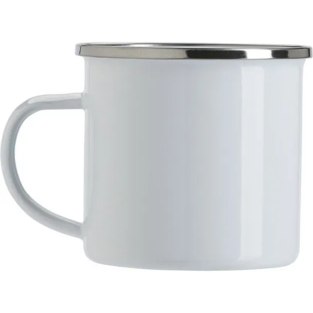  Enamel mug 350 ml white
