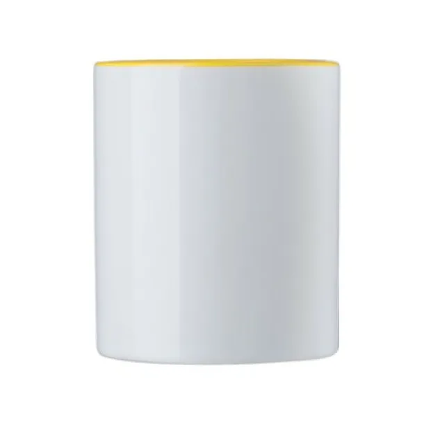  Ceramic mug 300 ml Žuta