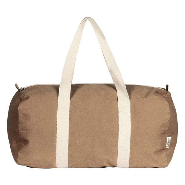 BOUNTY Recycled cotton duffle bag, 320 g/m2 - BRUNO Cream Bež