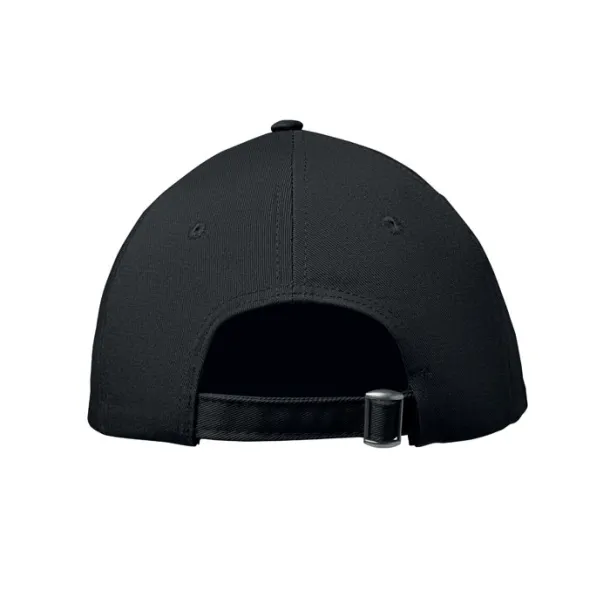 BAHAMAS 6 panel cotton baseball cap Black