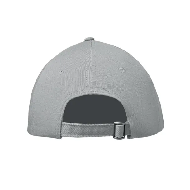 BAHAMAS 6 panel cotton baseball cap Silver