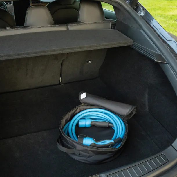 Volty Aware™ RPET EV-cable storage bag - XD Collection Black 