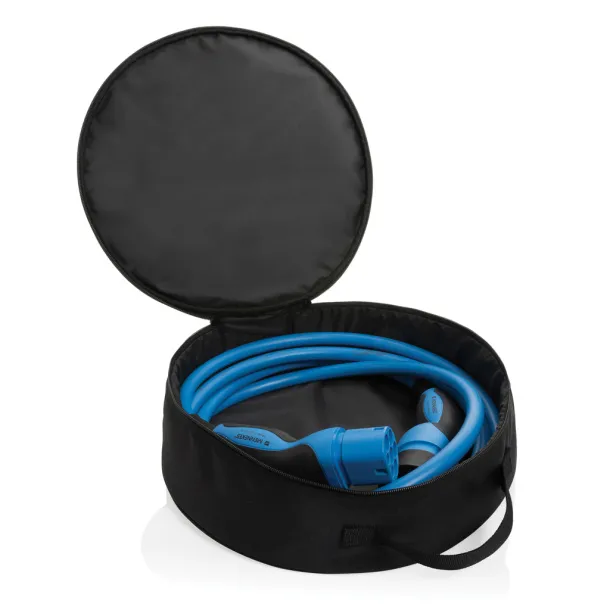 Volty Aware™ RPET torba za pohranu EV-kabela - XD Collection Crna 