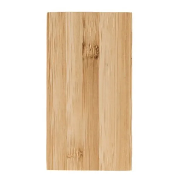  Bamboo power bank 4000 mAh brown