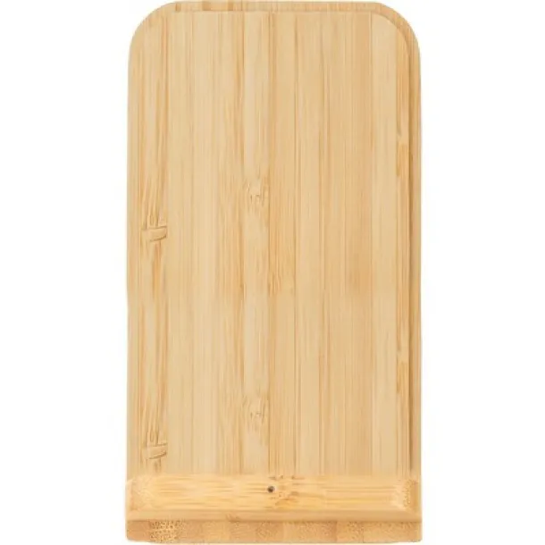  Wireless charger 5W, phone stand wood