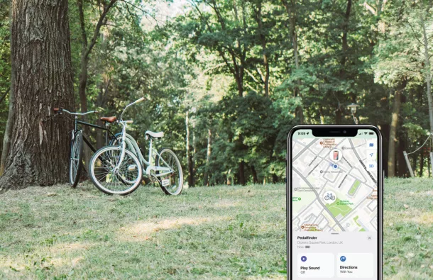 Pedalfinder zvono za bicikl s tehnologijom lociranja širom svijeta - XD Collection Crna 