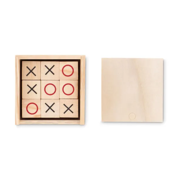 TIC TAC TOE Drveni set za križić kružić Drvo