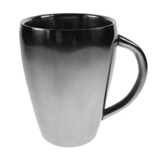  Set of 2 mugs 200 ml Srebrna