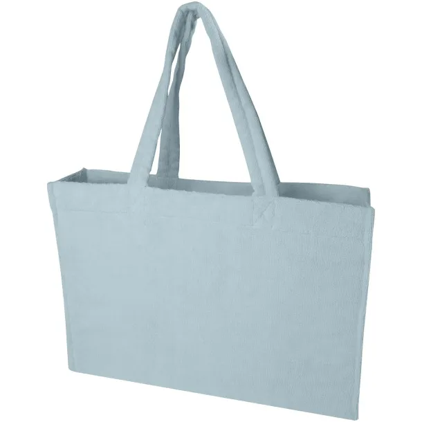 Siam GRS torba za plažu od recikliranog frotira, 13L Cloud Blue