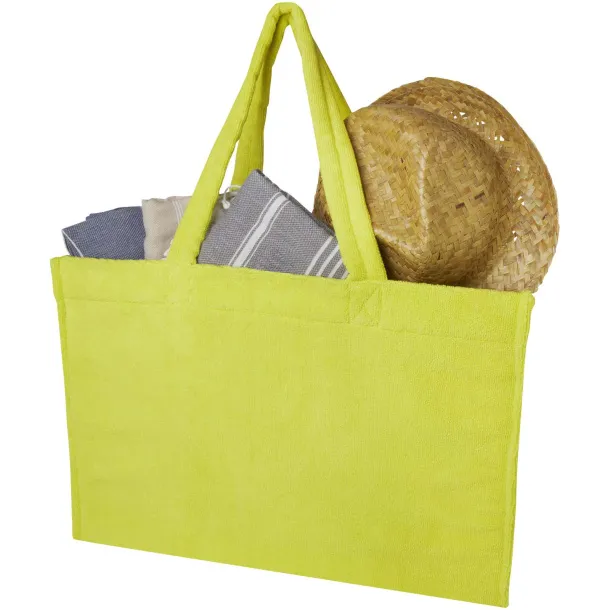 Siam GRS torba za plažu od recikliranog frotira, 13L Limeta