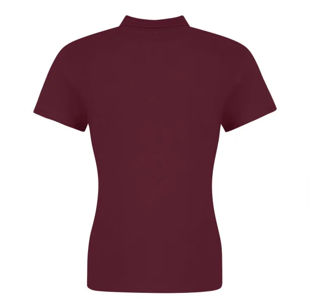100 THE 100 WOMEN'S POLO - Just Polos Burgundy