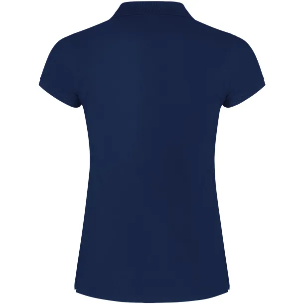 Star short sleeve women's polo - Roly Mornarski plava