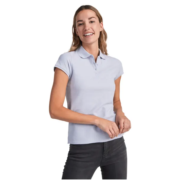 Star short sleeve women's polo - Roly Mornarski plava