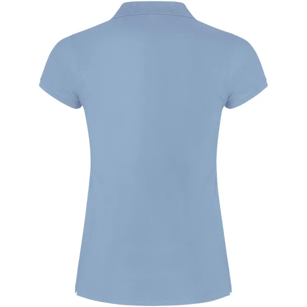 Star ženska polo majica kratkih rukava, 200 g/m² - Roly Sky blue
