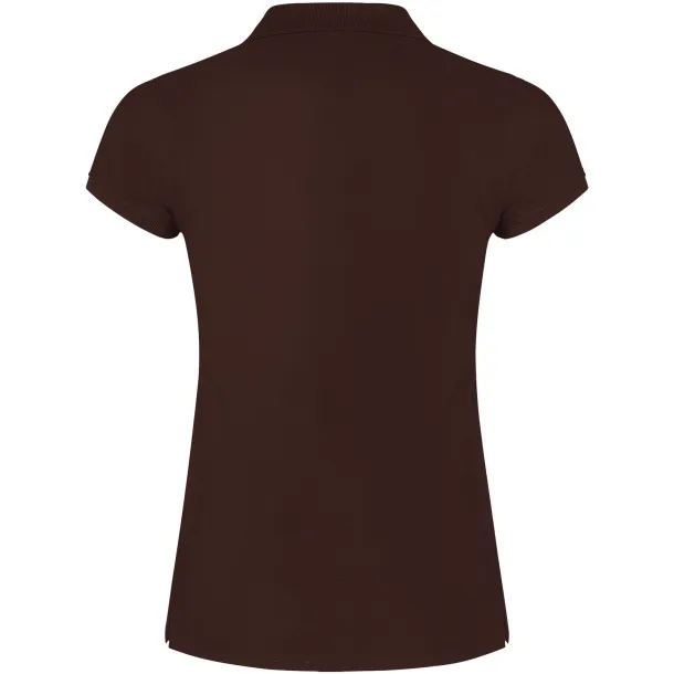 Star ženska polo majica kratkih rukava, 200 g/m² - Roly Chocolat
