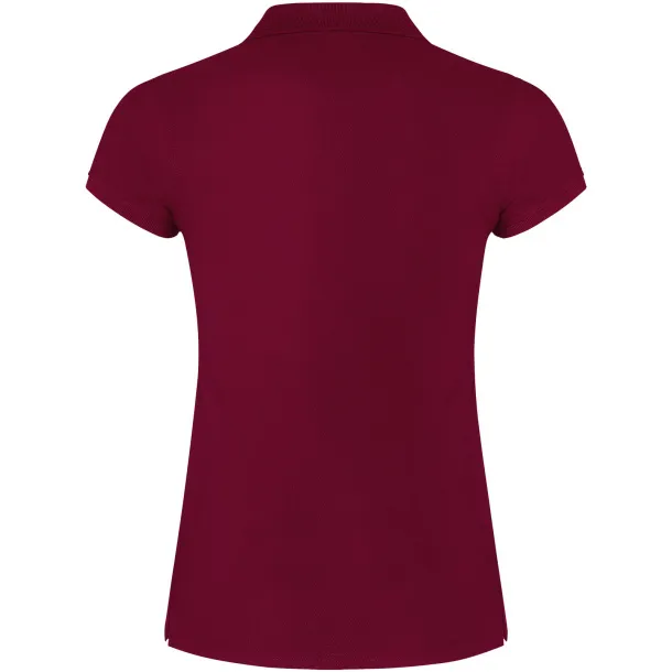 Star ženska polo majica kratkih rukava, 200 g/m² - Roly Garnet