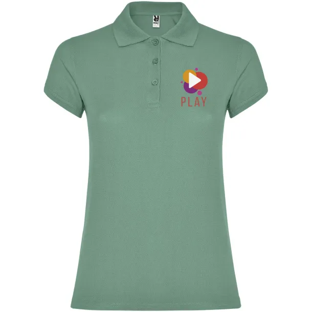 Star ženska polo majica kratkih rukava - Roly Dark Mint