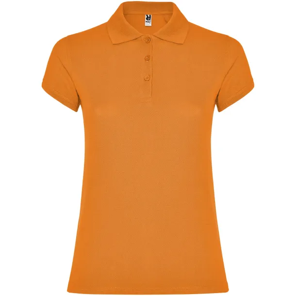 Star short sleeve women's polo - Roly Orange