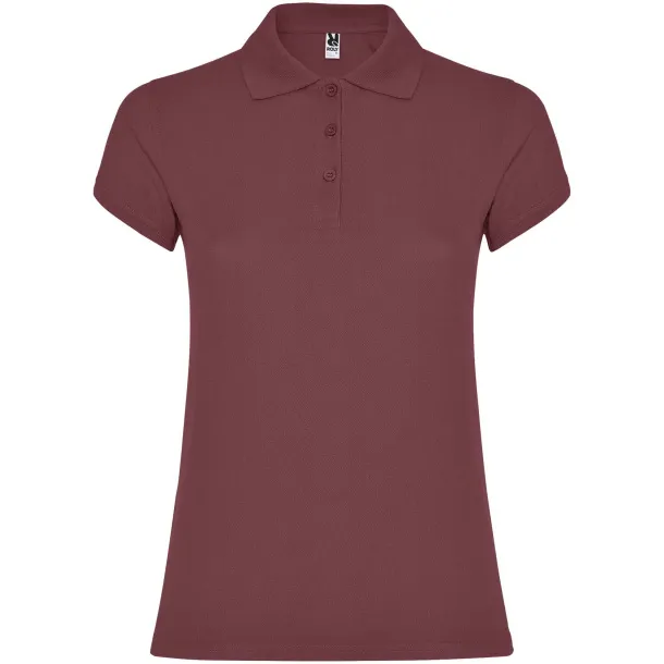 Star ženska polo majica kratkih rukava, 200 g/m² - Roly Berry Red