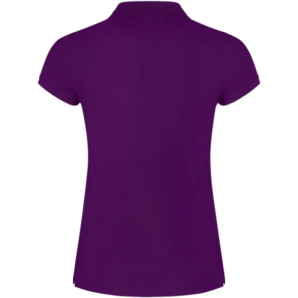 Star short sleeve women's polo - Roly Purple