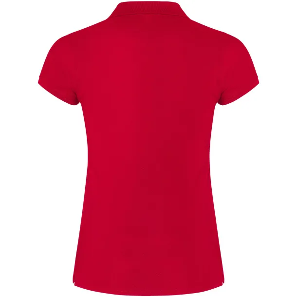 Star short sleeve women's polo - Roly Red