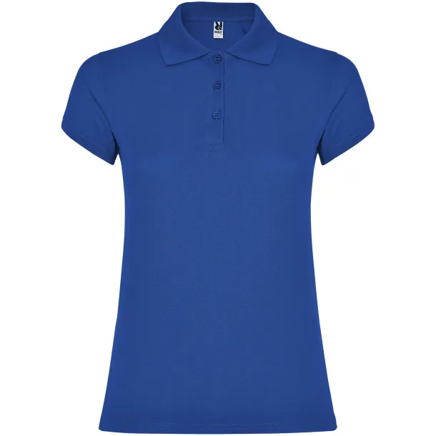 Star short sleeve women's polo - Roly Royal blue