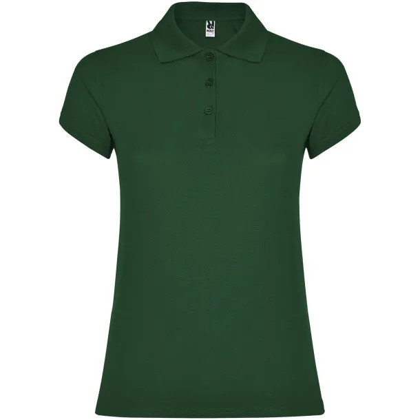 Star short sleeve women's polo - Roly Zelena