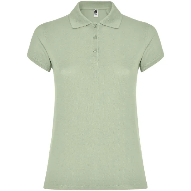 Star ženska polo majica kratkih rukava - Roly Mist Green