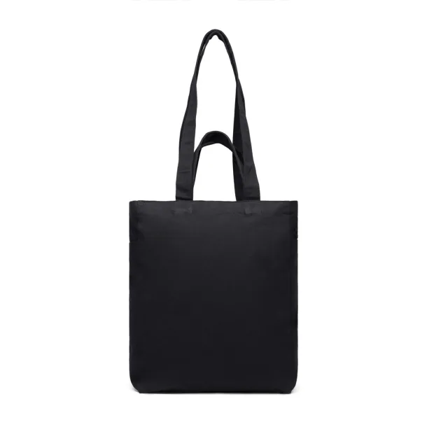 VINGA Hilo AWARE™ recycled canvas zip tote - Vinga Crna