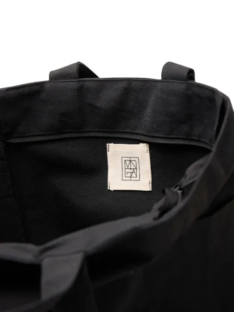 VINGA Hilo AWARE™ torba s patentnim zatvaračem od recikliranog platna - Vinga black 