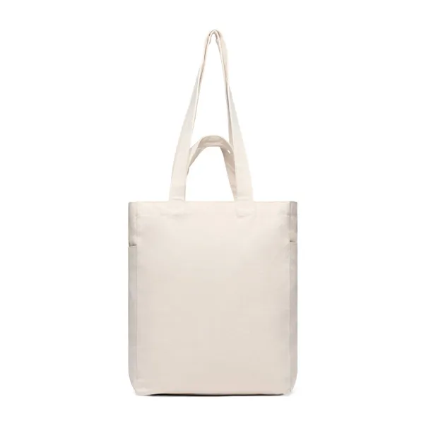 VINGA Hilo AWARE™ recycled canvas zip tote - Vinga grey 