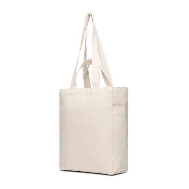 VINGA Hilo AWARE™ torba s patentnim zatvaračem od recikliranog platna - Vinga off white