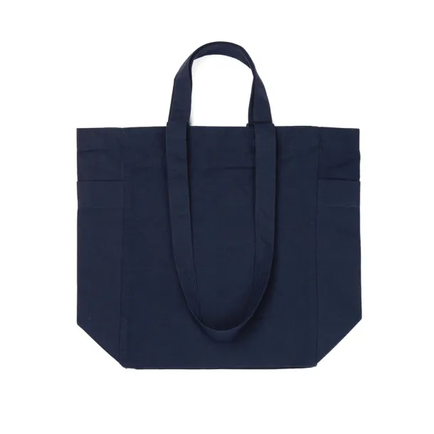 VINGA Hilo AWARE™ torba s patentnim zatvaračem od recikliranog platna - Vinga navy