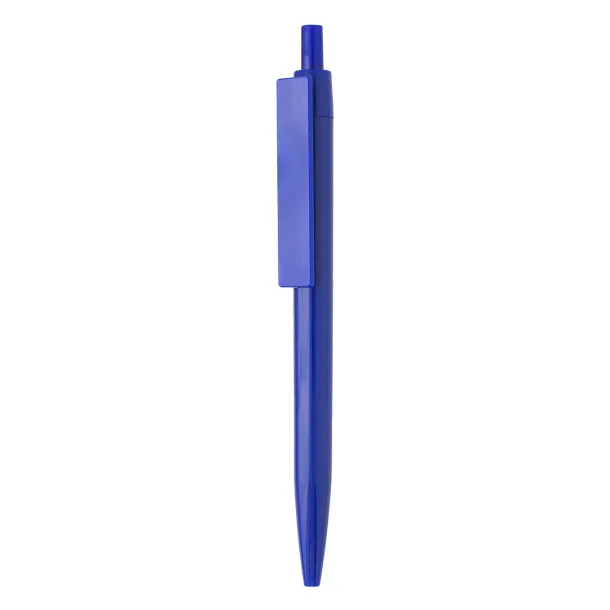 AMIGA CLIP Plastic ball pen Royal blue